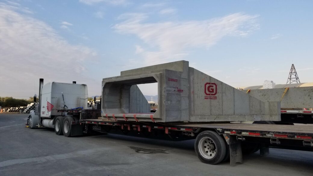 products rcp and precast box culverts concrete box on truck