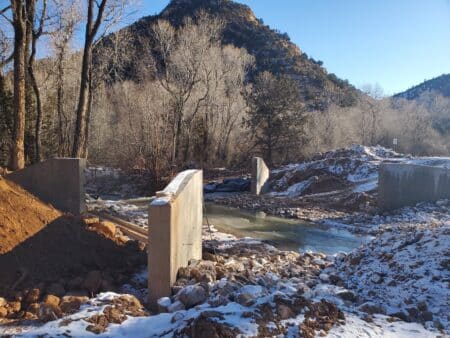 Dixie National Forest Three Sided Bridge