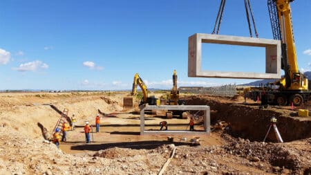 Cedar City Regional Airport South Taxi Lane Installation