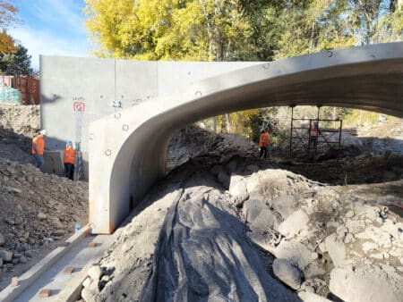 American Fork River Bridge Precast Concrete Infrastructure